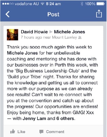 David Howie Testimonial