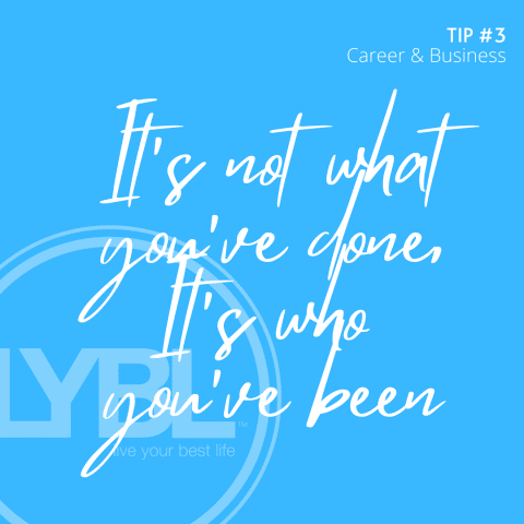 It’s not what you’ve done, It’s who you’ve been