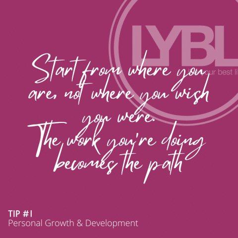 Notice how it feels to let go a little and TRUST…