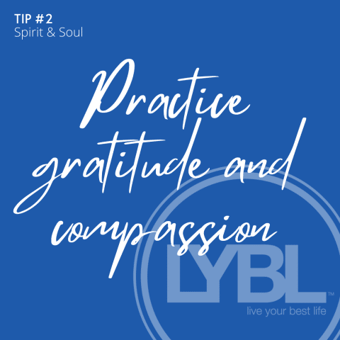 Why practicing gratitude and compassion are the two most powerful tools we have