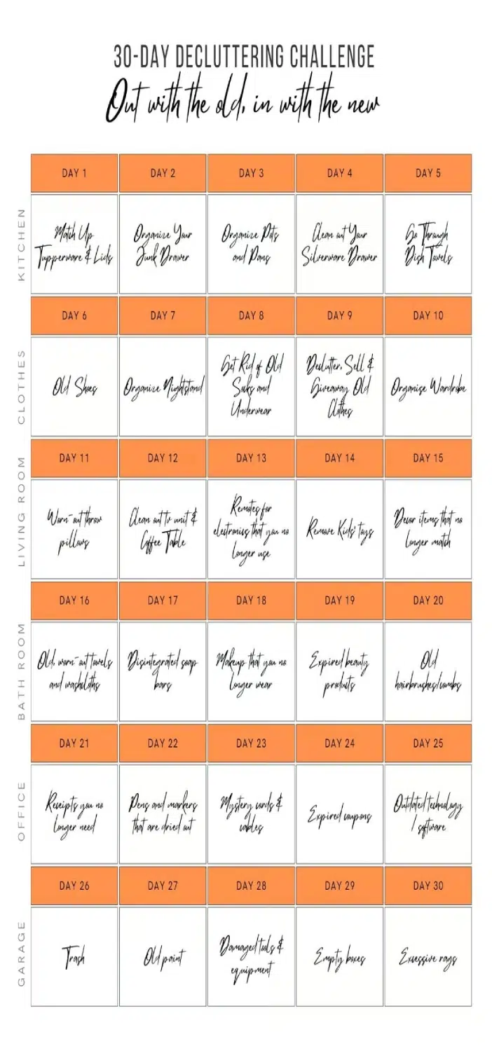 30-Day-Decluttering-Challenge